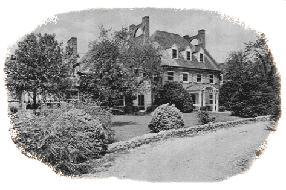 Hollin Hall, after the fire