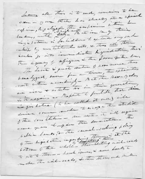 Letter from James Murray Mason to George M. Dallas, 15 Oct. 1857, page 3