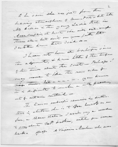Letter from James Murray Mason to George M. Dallas, 15 Oct. 1857, page 5