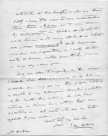 Letter from James Murray Mason to George M. Dallas, 15 Oct. 1857, page 6