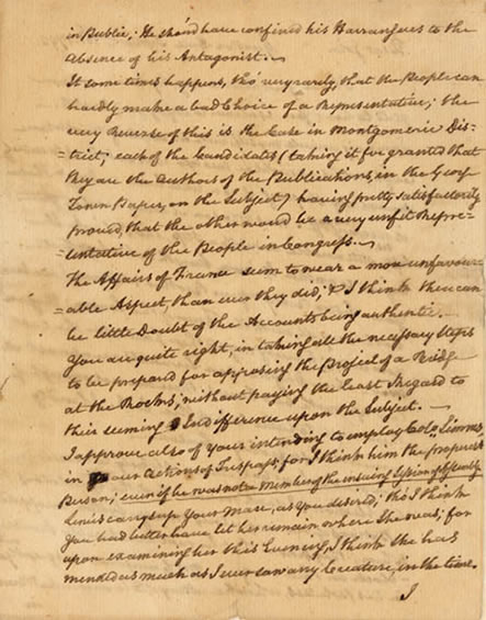 George Mason to John Mason, September 10, 1792, page 2