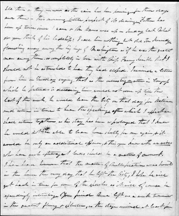 Margaret Barnes, letter 1883, page 2